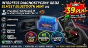 Interfejs Diagnostyczny OBD2 ELM327 Bluetooth MINI