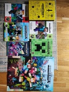 Zestaw książek Minecraft 5 szt + plakat