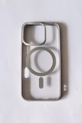 Etui/case przezroczyste z magsafe szare iPhone 16 pro