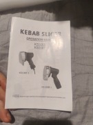 Nóż do kebaba nowy