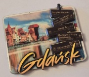 Magnes na lodówkę 3D Gdańsk Trójmiasto Żuraw Motława Sopot Gdynia (42) 