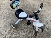 Rower, rowerek 3-kołowy dla dziecka z rączką prowadzącą