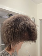 Czapka futrzana z lisa srebrnego