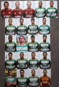 Lechia Gdańsk zestaw 21 autografów EKSTRAKLASA 2025-2026