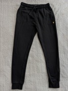 Czarne spodnie dresowe dresy Lyle & Scott 152 - 158