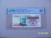 500000 zł. 1993 ser.Z  PMG67  EPQ
