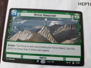 Star Wars Unlimited - LOF - MYSTIC MONASTERY (RARE BASE) ! TANIO !!!