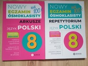 Nowy egzamin ósmoklasisty język polski repetytorium i arkusze 
