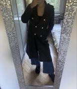 Długi płaszcz khaki