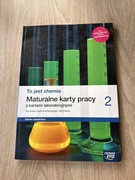 TO JEST CHEMIA 2 MATURALNE KARTY PRACY NOWA ERA zakres rozszerzony tanio!