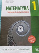 Podręcznik do Matematyki liceum-technikum kl.1 zakres podstawowy