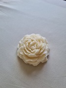 Świeca sojowa PIWONIA – dekoracyjna, zapachowa, handmade, 90g