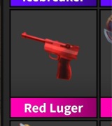 Red Luger Murder Mystery 2 Roblox