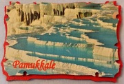 Magnes na lodówkę pamiątka z Pamukale w Turcji 2  95x65 
