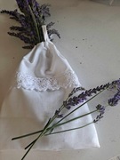Woreczki na lawendę bawelniane
