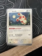 Oryginalna Karta Pokemon Spinda widoczna na zdjęciu język Włoski
