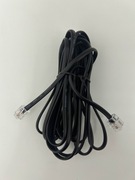 1690 Kabel telefoniczny RJ11 (czarny) 3m