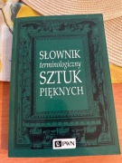 Słownik terminologiczny sztuk pięknych PWN nowy bez paragonu