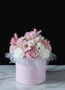 Flowebox XL bukiet sojowy,dzień babci,ślub,dzień dziadków