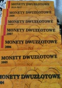 Albumy monet 2-złotowych 2004-2012