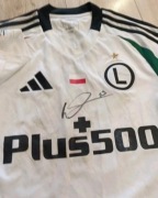 Legia warszawa koszulka autografy 