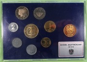 Austria zestav monety emitowane w 1981
