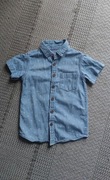 Koszula krótki rękaw jeansowa dla chłopca Primark r. 98