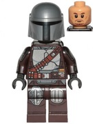 LEGO star wars sw1212 The Mandalorian / Din Djarin Printed Head Jet Pack
