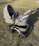 Wózek niemowlęcy Joolz Geo 2 MONO 2w1 (spacerówka + gondola) szary