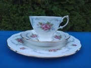 Angielski porcelanowy zestaw śniadaniowy Bone China Royal Kent 