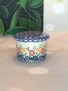 Maselniczka hermetyczna wodna dzwonkowa ceramika Bolesławiec 