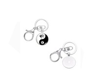 Brelok pies człowiek