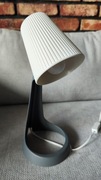 IKEA SVALLET lampka biurkowa szaro-biała, idealna do pracy/nauki