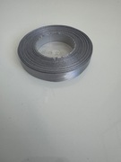 Wstążka satynowa AKSA 25mm 32mb srebrna 