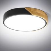 Kambo Lampa sufitowa LED zimna biel 6000 K dąb