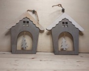 Świąteczne Dekoracje – zawieszki na okna