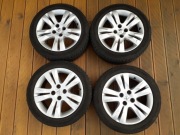 4 koła 17"+opony letnie z 2018 roku w bardzo dobry