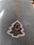 Choinka do powieszenia na... choinkę