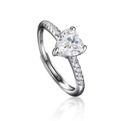 Pierścionek damski piękny srebro 925