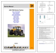 JCB 7000 Series Fastrac Service Manual Instrukcja serwisowa 9803/8060-3