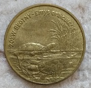 Moneta 2 złote Żółw Błotny 2002