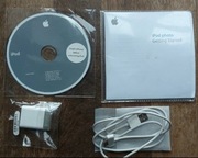 Apple IPod Photo genuine video adapter, Cable, Software CD