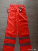 spodnie robocze odblaskowe Safe Style rozm 98 nowe
