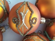 Bombki choinkowe PRL 11 sztuk 