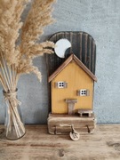 Drewniany wieszak na klucze