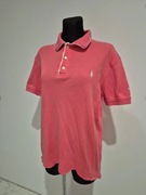 Różowa koszulka męska polo ala Ralph Laure*n