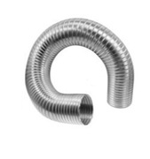 Rura elastyczna Spiro 130 stał kwasoodporna gaz do piecyka Stalflex -1.5m