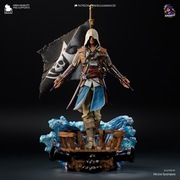 Figurka druk 3D żywica 12K " Edward Kenway - Assassin's C. - F921 " - 1/8