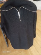 Sukienka jak sweter czarna nowa 152 Next