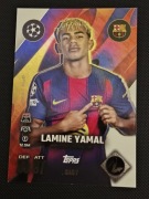 Match Attax EXTRA 2025/26 LAMINE YAMAL nr.BAB7 ( BARCELONA ) BUILD A BALLER